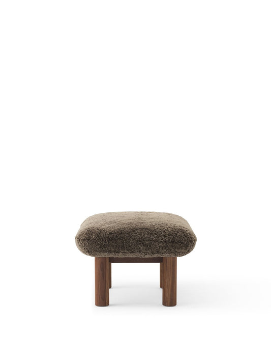 Brasilia Ottoman, Sheepskin-Ottomans-MENU Design Shop